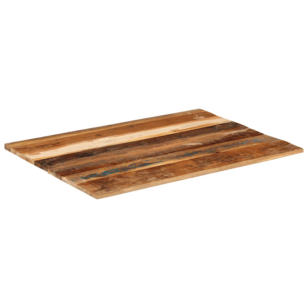 Table Top | Multicolour | Solid reclaimed wood | 60x80 cm | Table Top