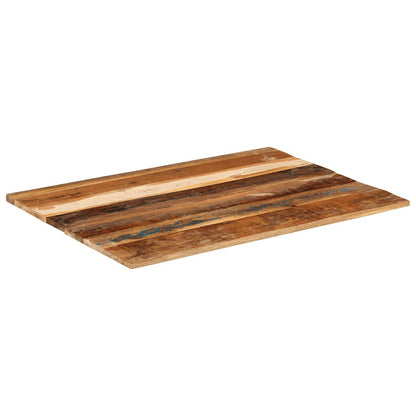 Table Top | Multicolour | Solid reclaimed wood | 60x80 cm | Table Top