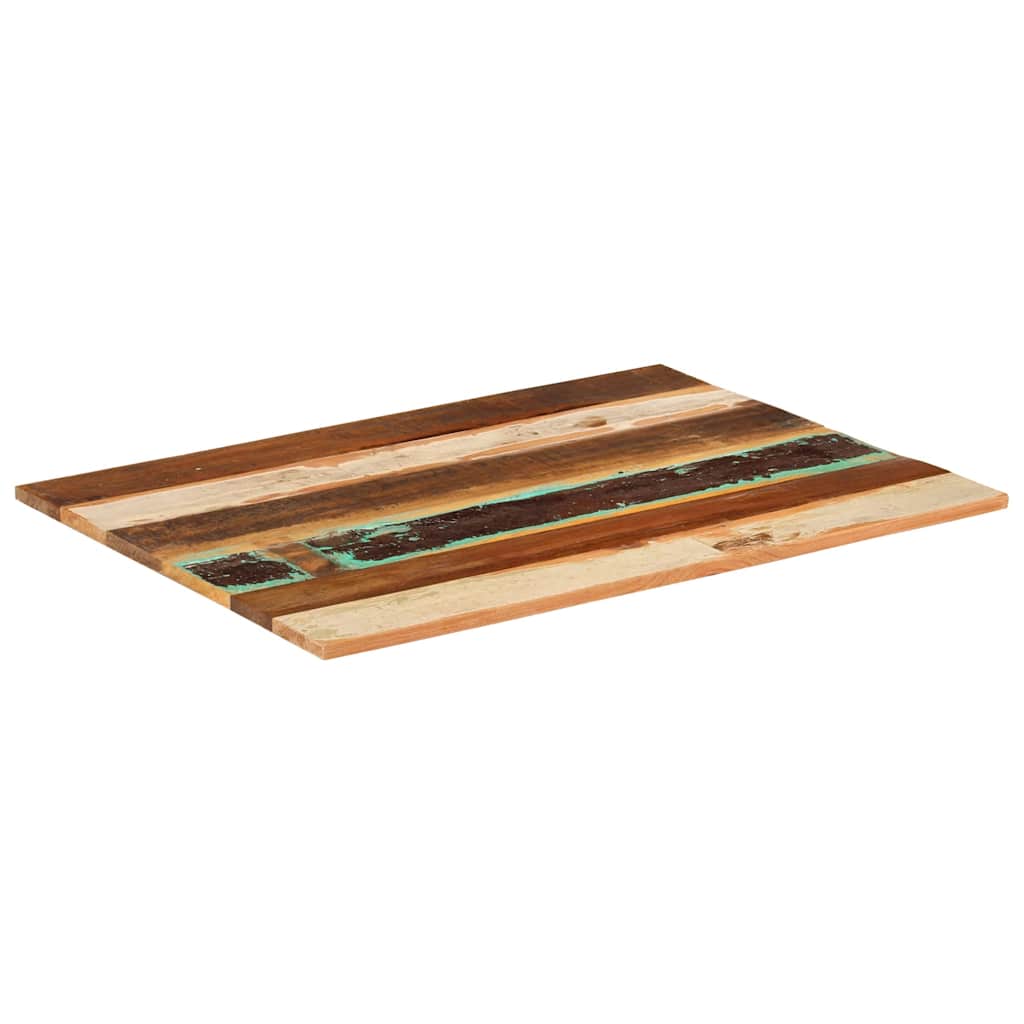 Table Top | Multicolour | Solid reclaimed wood | 60x80 cm | Table Top