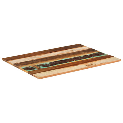 Table Top | Multicolour | Solid reclaimed wood | 60x80 cm | Table Top