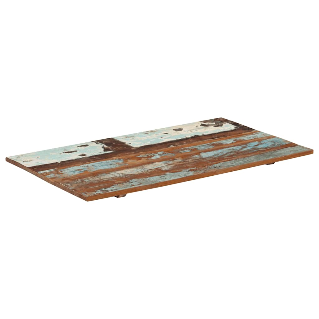 Table Top | Multicolour | Solid reclaimed wood | 60x100cm | Durable
