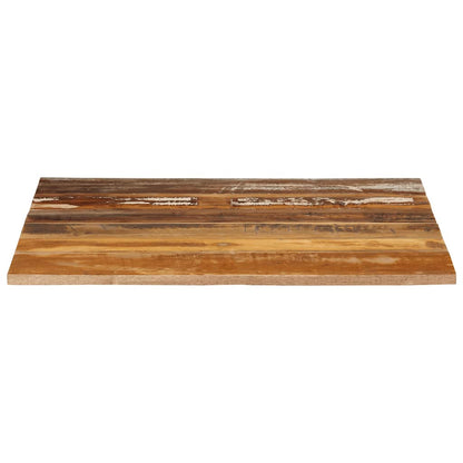 Table Top | Mixed Wood Colours | Solid Tropical Reclaimed Wood | 70x70 cm