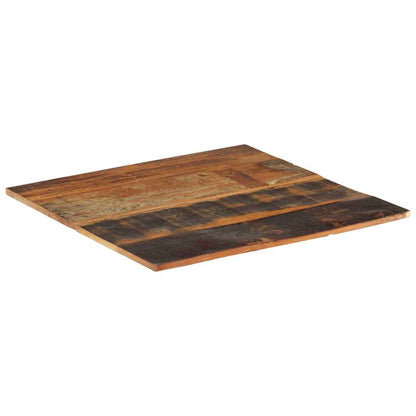 Table Top | Mixed Wood Colours | Solid Tropical Reclaimed Wood | 70x70 cm