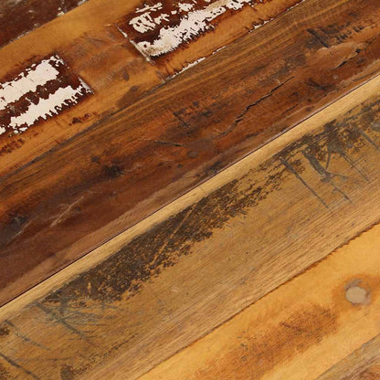 Table Top | Mixed Wood Colours | Solid Tropical Reclaimed Wood | 70x70 cm