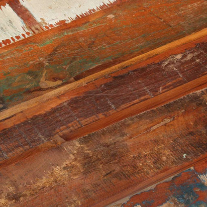 Square Table Top 80x80 cm 15-16 mm Solid Reclaimed Wood
