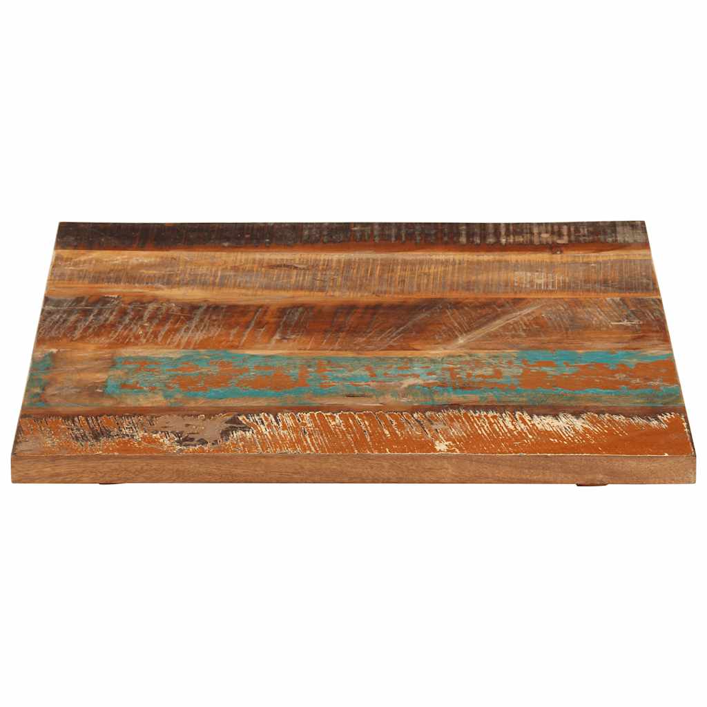 Table Top | Multicolour | Solid reclaimed wood | 60 x 60 cm | Durable
