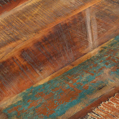 Table Top | Multicolour | Solid reclaimed wood | 60 x 60 cm | Durable