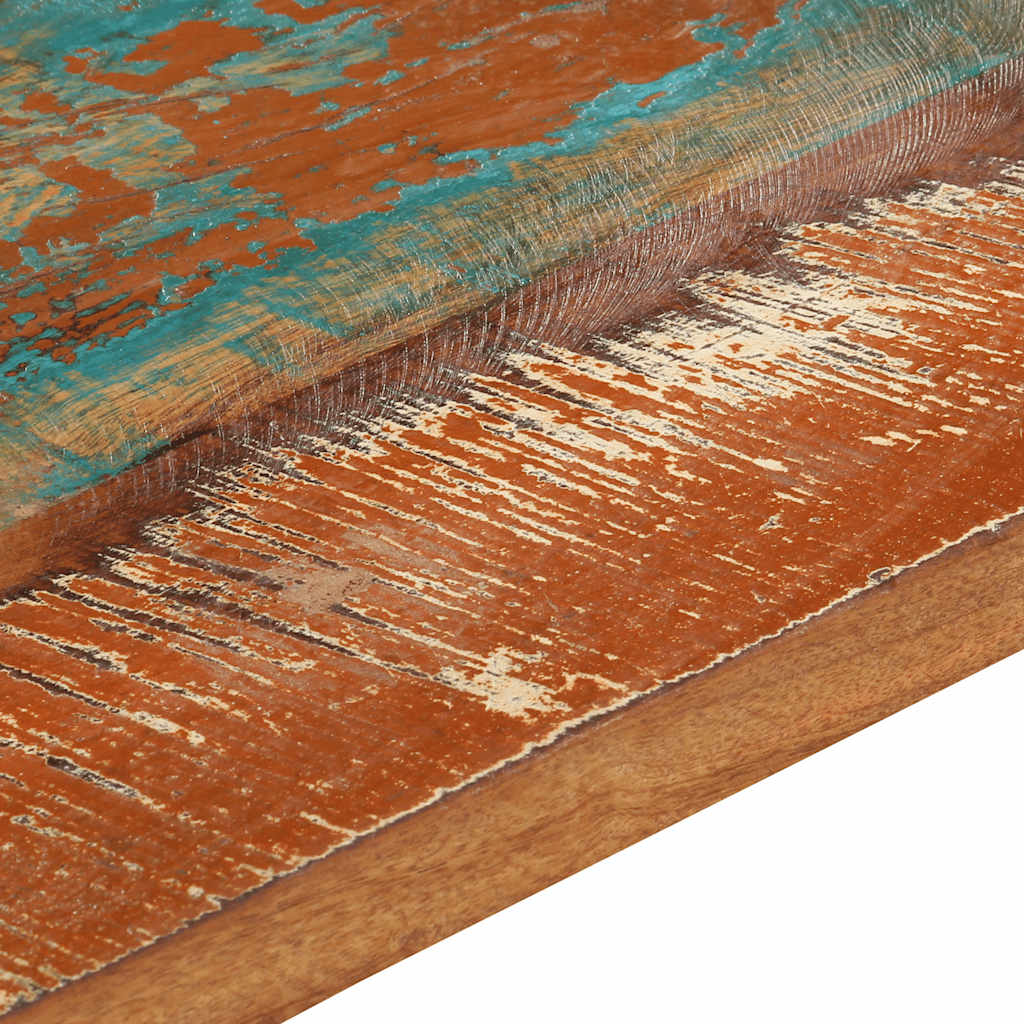 Table Top | Multicolour | Solid reclaimed wood | 60 x 60 cm | Durable