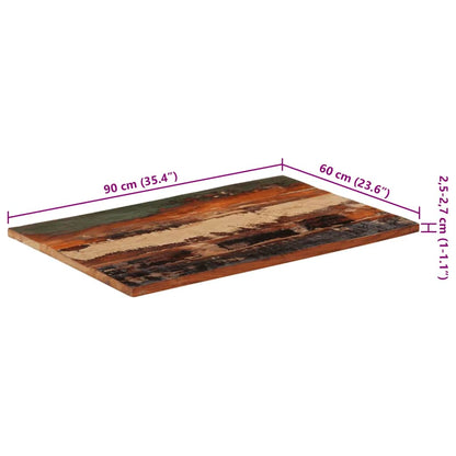 Table Top | Various shades of reclaimed wood | Solid reclaimed wood