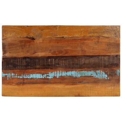 Table Top | Multicolour | Solid Reclaimed Wood | 60x100 cm | Durable