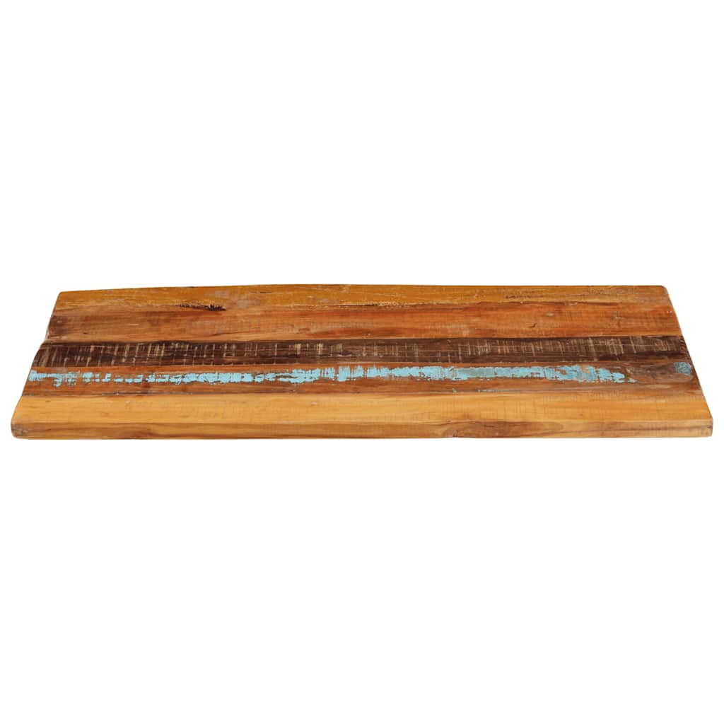 Table Top | Multicolour | Solid Reclaimed Wood | 60x100 cm | Durable
