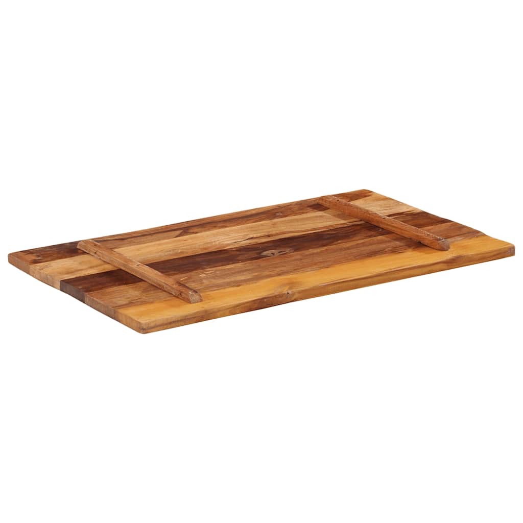 Table Top | Multicolour | Solid Reclaimed Wood | 60x100 cm | Durable