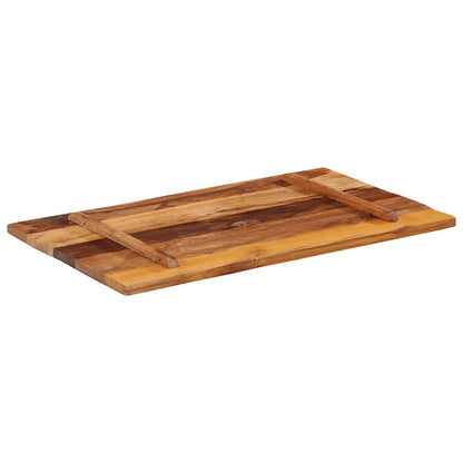 Table Top | Multicolour | Solid Reclaimed Wood | 60x100 cm | Durable