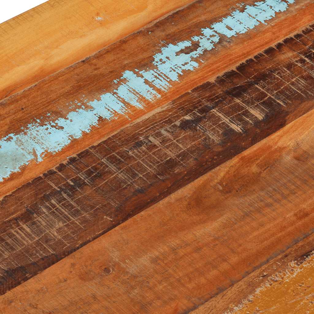 Table Top | Multicolour | Solid Reclaimed Wood | 60x100 cm | Durable
