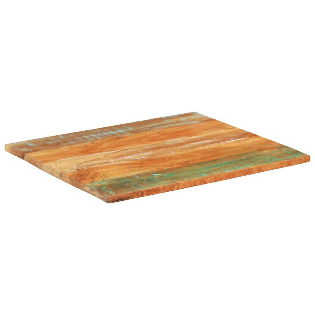 Table Top | Various wood tones | Solid reclaimed wood | 70 x 80 cm