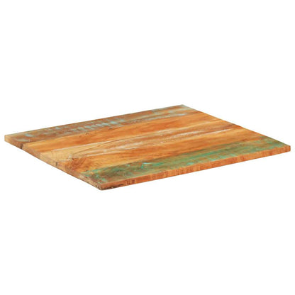 Table Top | Various wood tones | Solid reclaimed wood | 70 x 80 cm