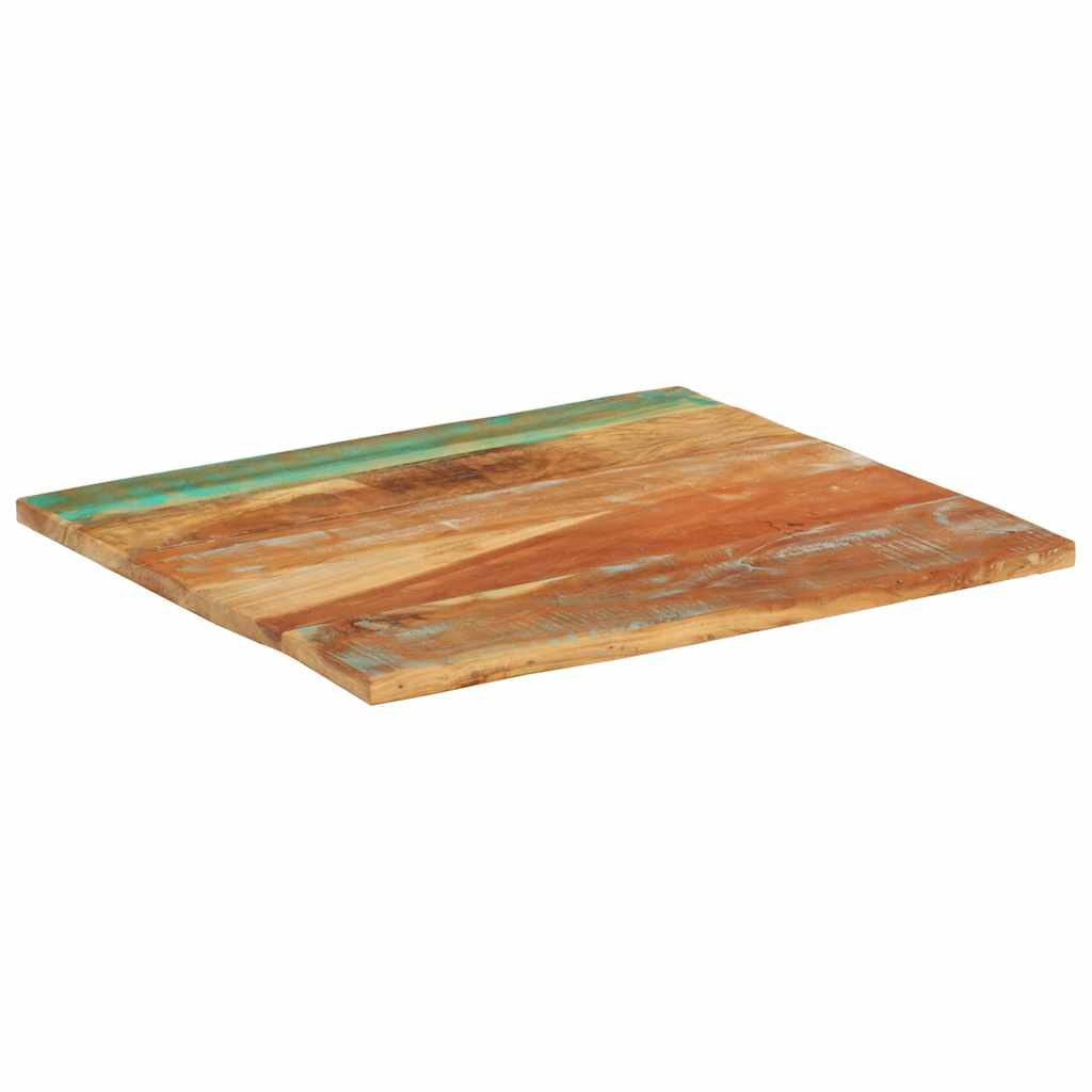 Table Top | Various wood tones | Solid reclaimed wood | 70 x 80 cm