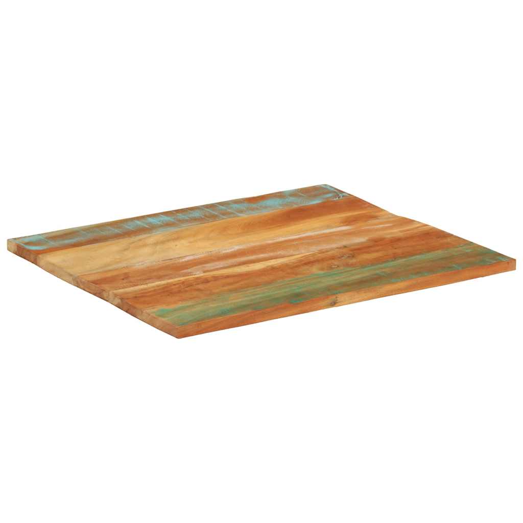 Table Top | Various wood tones | Solid reclaimed wood | 70 x 80 cm