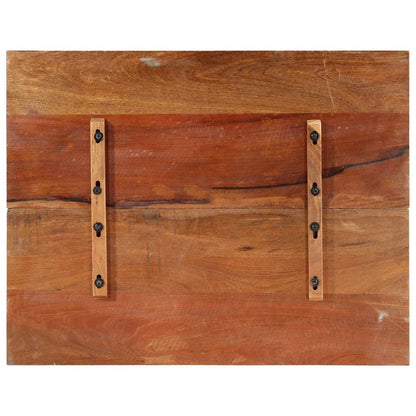 Table Top | Multicolour | Solid reclaimed wood | 70x90 cm | Durable