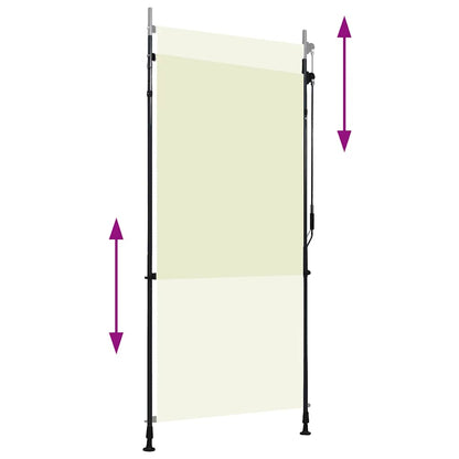 Roller Blind Cream Polyester with PA coating, steel, aluminum