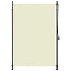 Outdoor Roller Blind 150x270 cm Cream