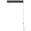 Outdoor Roller Blind 80x250 cm Blue and White