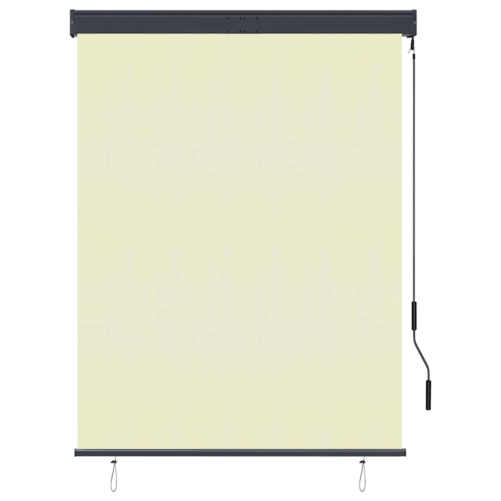 Outdoor Roller Blind | Cream | 100% polyester, aluminium, steel