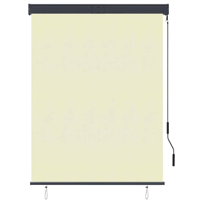 Outdoor Roller Blind | Cream | 100% polyester, aluminium, steel