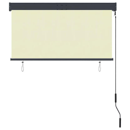Outdoor Roller Blind | Cream | 100% polyester, aluminium, steel