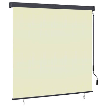 Roller Shade | Cream | Polyester, Aluminium, Steel | 160 x 250 cm