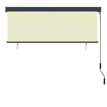 Roller Shade | Cream | Polyester, Aluminium, Steel | 160 x 250 cm