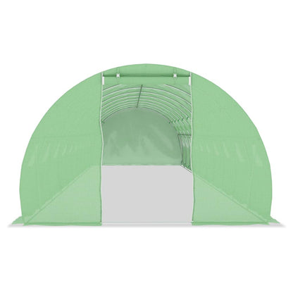 Greenhouse | Green | 140 g/m² PE mesh fabric, galvanised steel | 45 m²