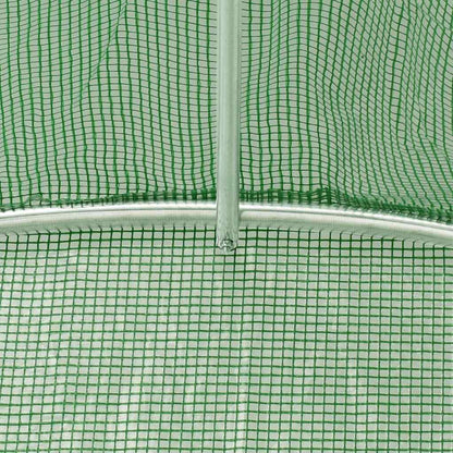 Greenhouse | Green | 140 g/m² PE mesh fabric, galvanised steel | 45 m²