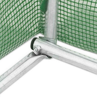 Greenhouse | Green | 140 g/m² PE mesh fabric, galvanised steel | 45 m²