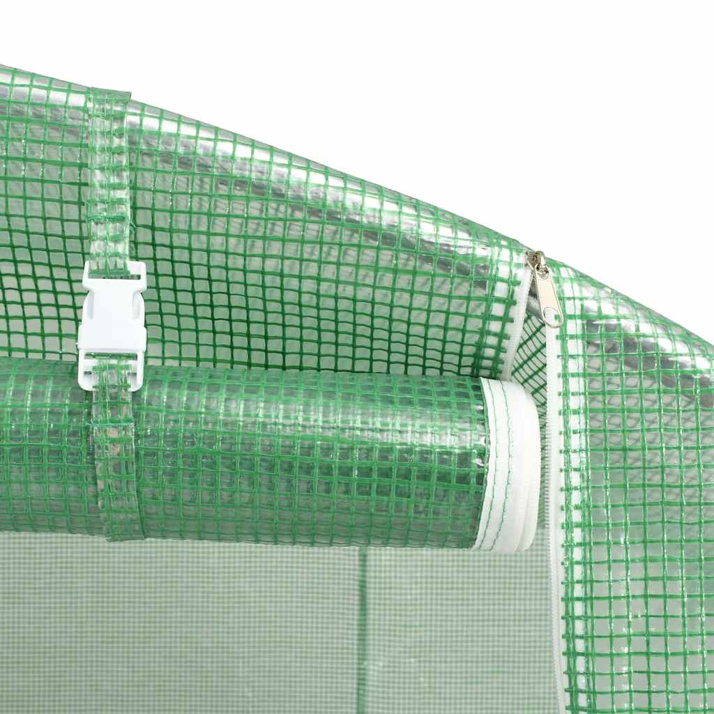 Greenhouse | Green | 140 g/m² PE mesh fabric, galvanised steel | 45 m²