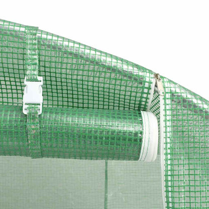 Greenhouse | Green | 140 g/m² PE mesh fabric, galvanised steel | 45 m²