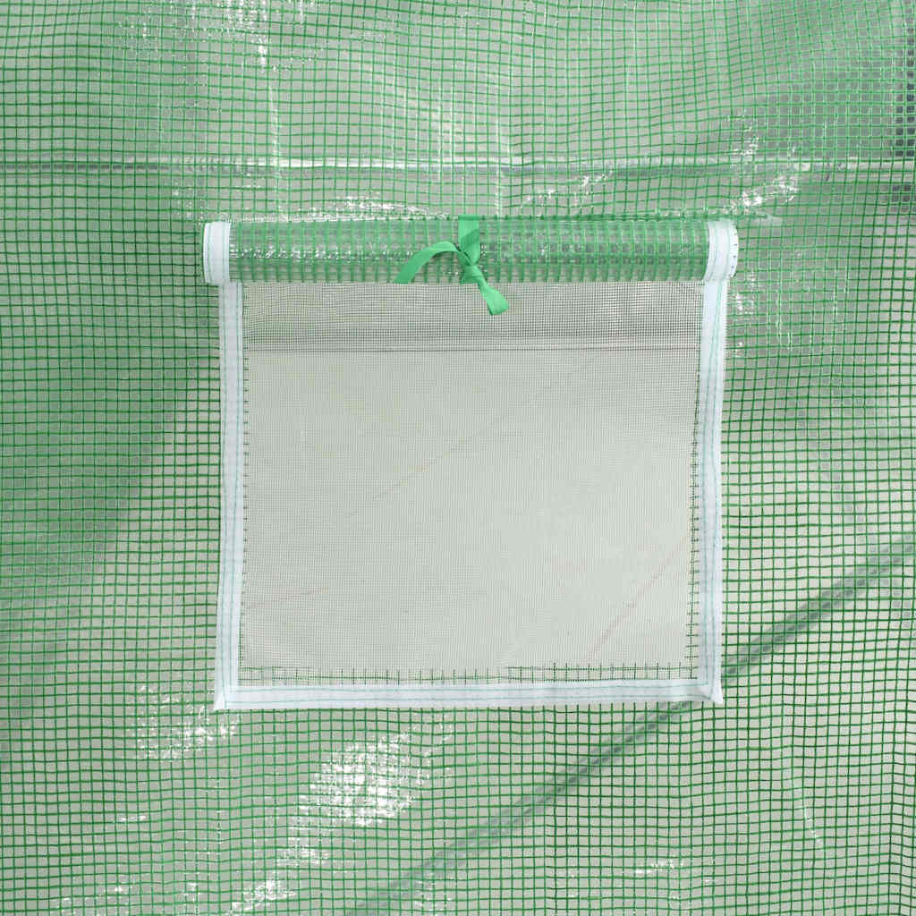 Greenhouse | Green | 140 g/m² PE mesh fabric, galvanised steel | 45 m²