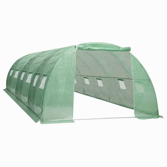 Greenhouse | Green | PE mesh fabric, galvanised steel | Large | Durable