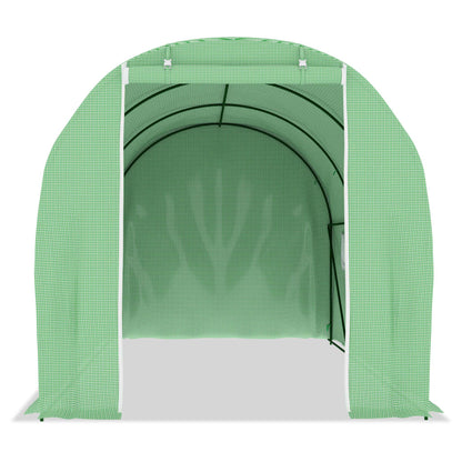 Greenhouse | Green | PE mesh fabric, Galvanised steel | 9 m²