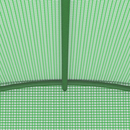 Greenhouse | Green | PE mesh fabric, Galvanised steel | 9 m²