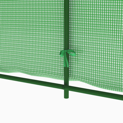 Greenhouse | Green | PE mesh fabric, Galvanised steel | 9 m²