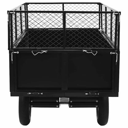 Tipping Trailer for Lawn Mower 300 kg Load