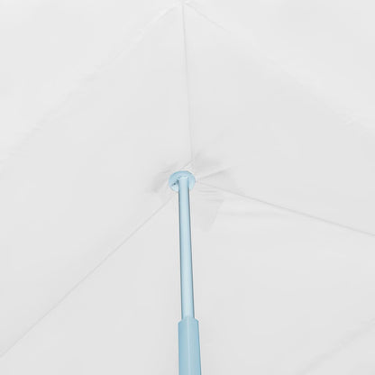 Folding Pop-up Party Tent with 5 Sidewalls 3x9 m White