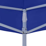 Professional Folding Party Tent 2x2 m Steel Blue