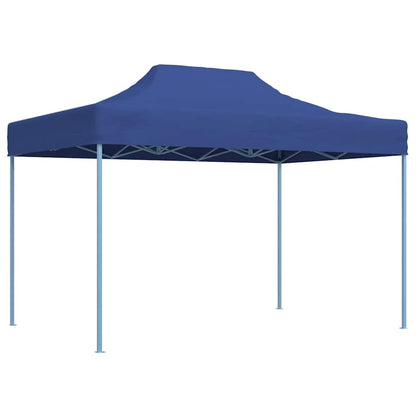 Professional Folding Party Tent 3x4 m Steel Blue