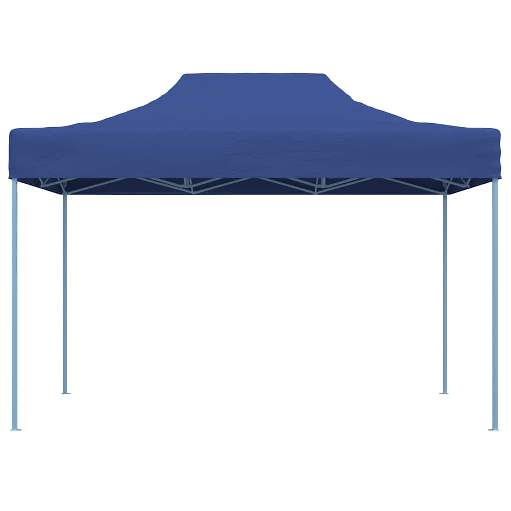 Professional Folding Party Tent 3x4 m Steel Blue