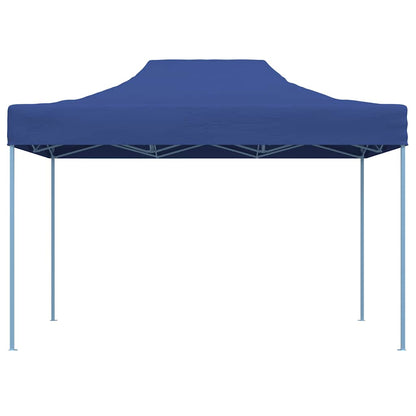 Professional Folding Party Tent 3x4 m Steel Blue