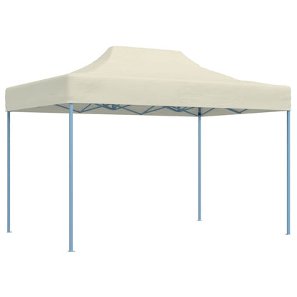 Professional Folding Party Tent 3x4 m Steel Cream