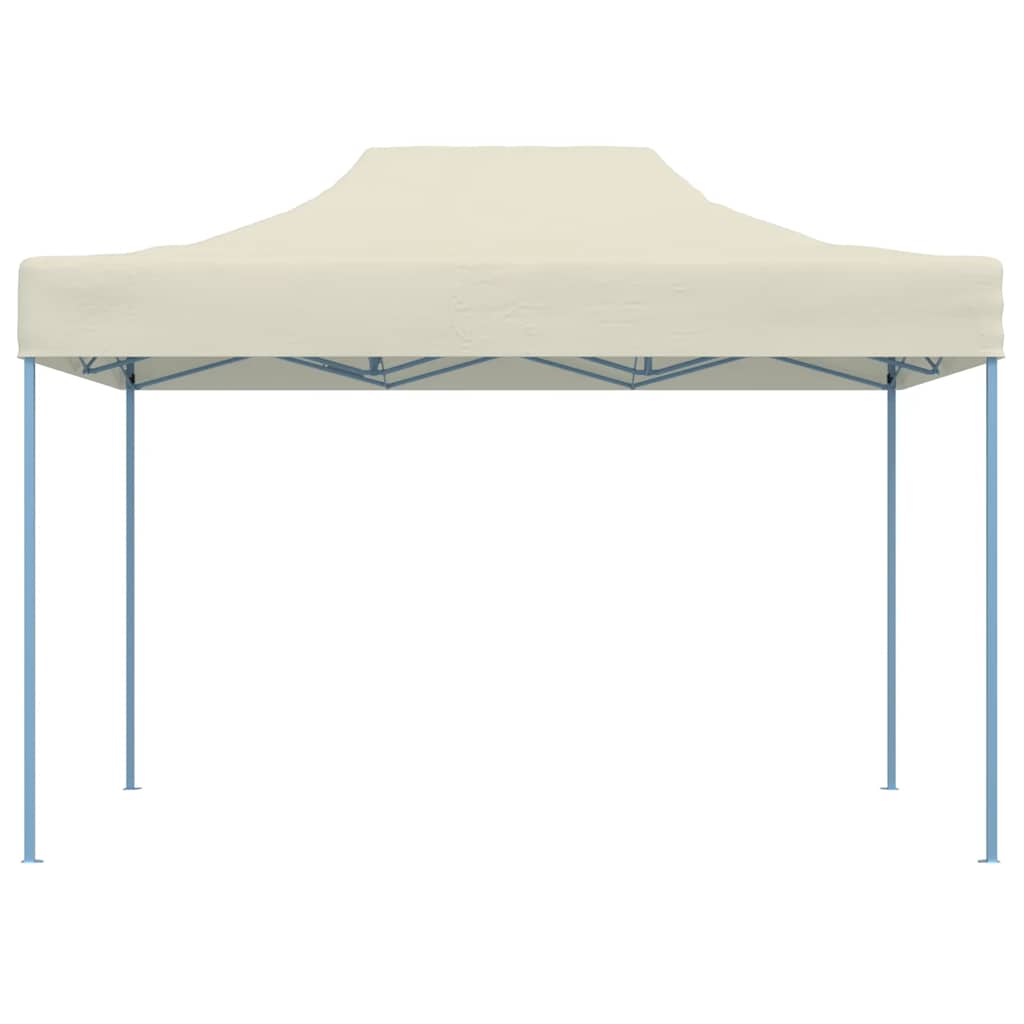 Professional Folding Party Tent 3x4 m Steel Cream