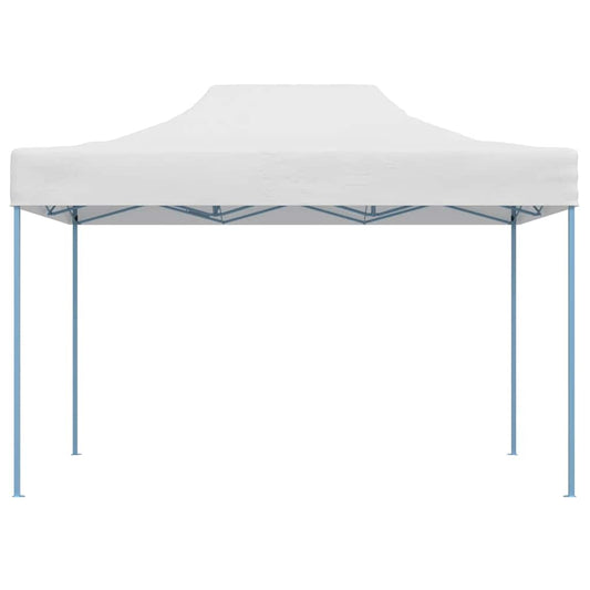 Professional Folding Party Tent 280x410x315 cm Steel White